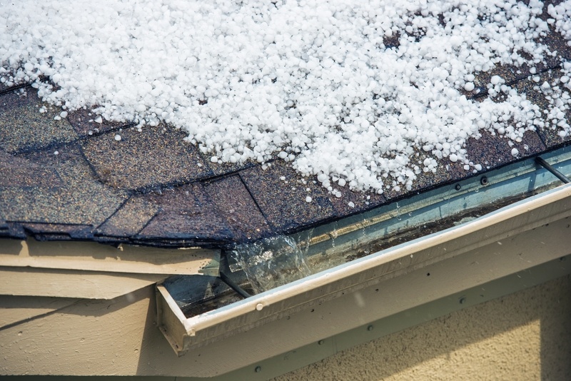 Hail Storm Damage to the roof